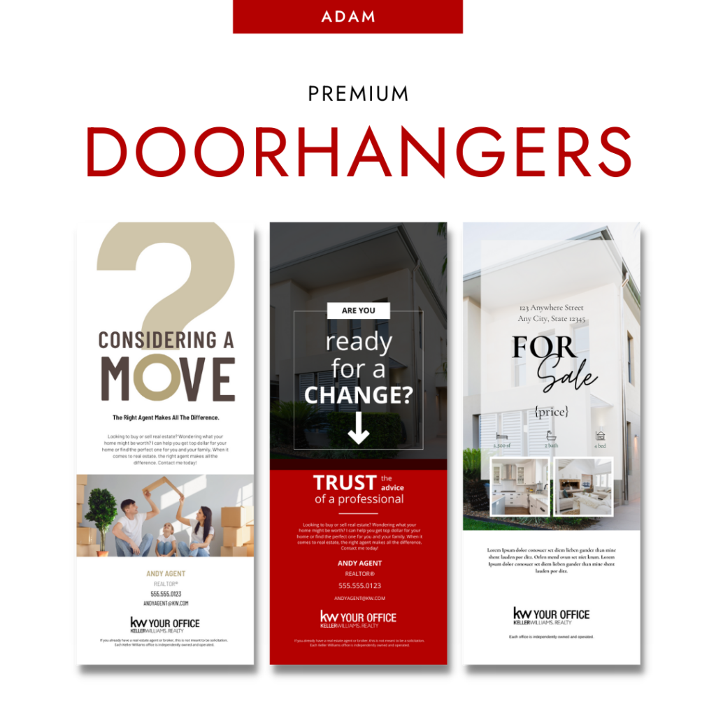 ADAM Door Hangers - 4.25 x 11