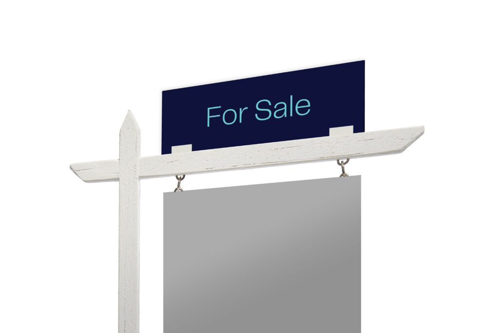 Real | 3mm PVC Sign Riders 18" x 6"
