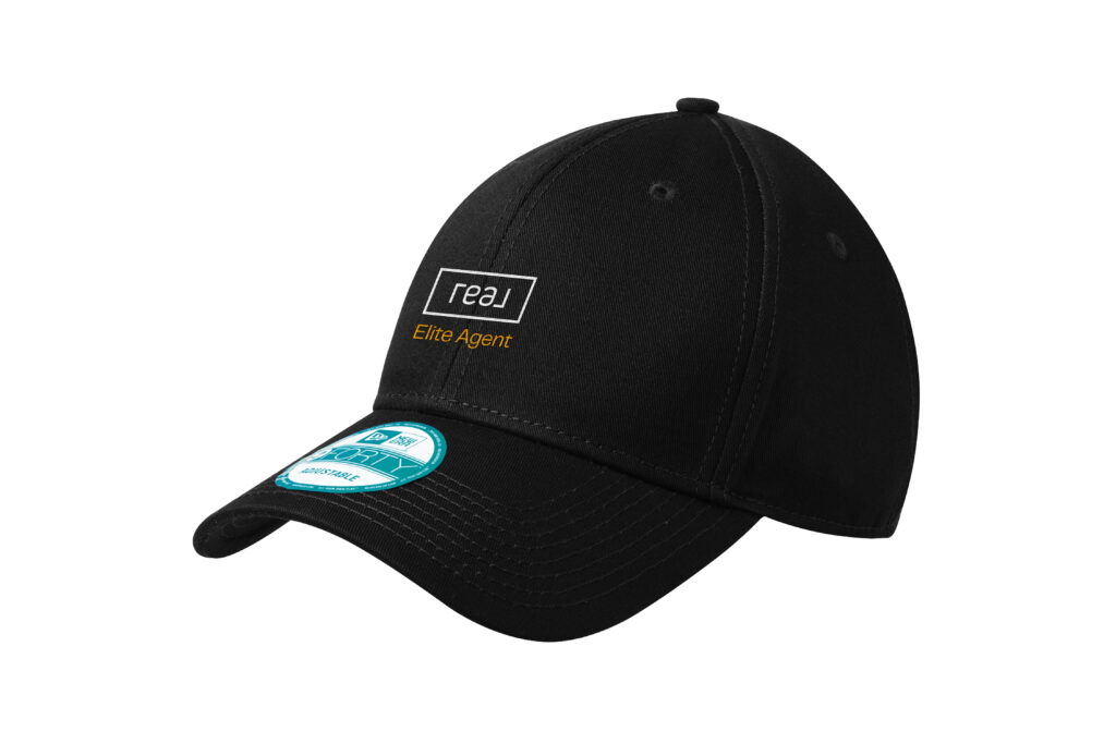 Real Elite Agent | New Era® Full Fabric - Adjustable Structured Cap